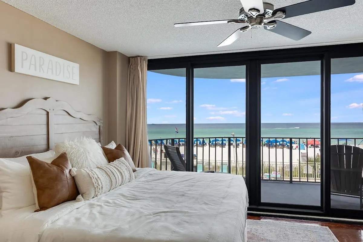 Watercrest 207 3 Bedroom 3 Ba With 2 Beachfront Masters بنما سيتي بيتش شقة